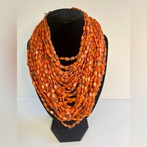MONIES multi strand necklace